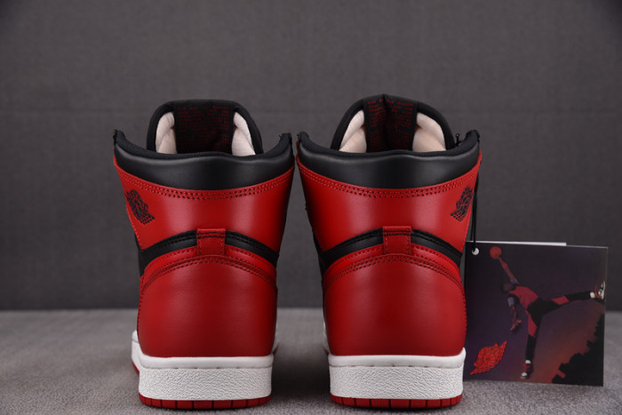 Air Jordan 1 High ’85 “Bred” Black/Varsity Red-White  HV6674-067